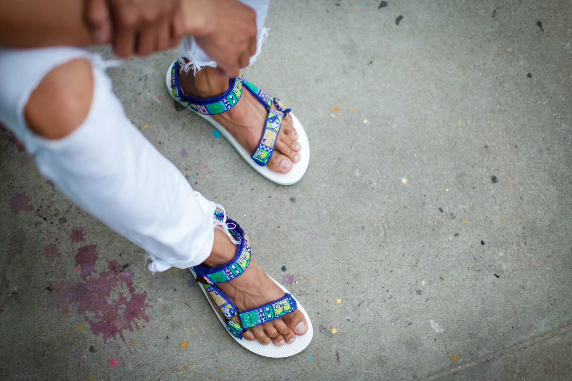 oh anthonio - national forest x teva sandal