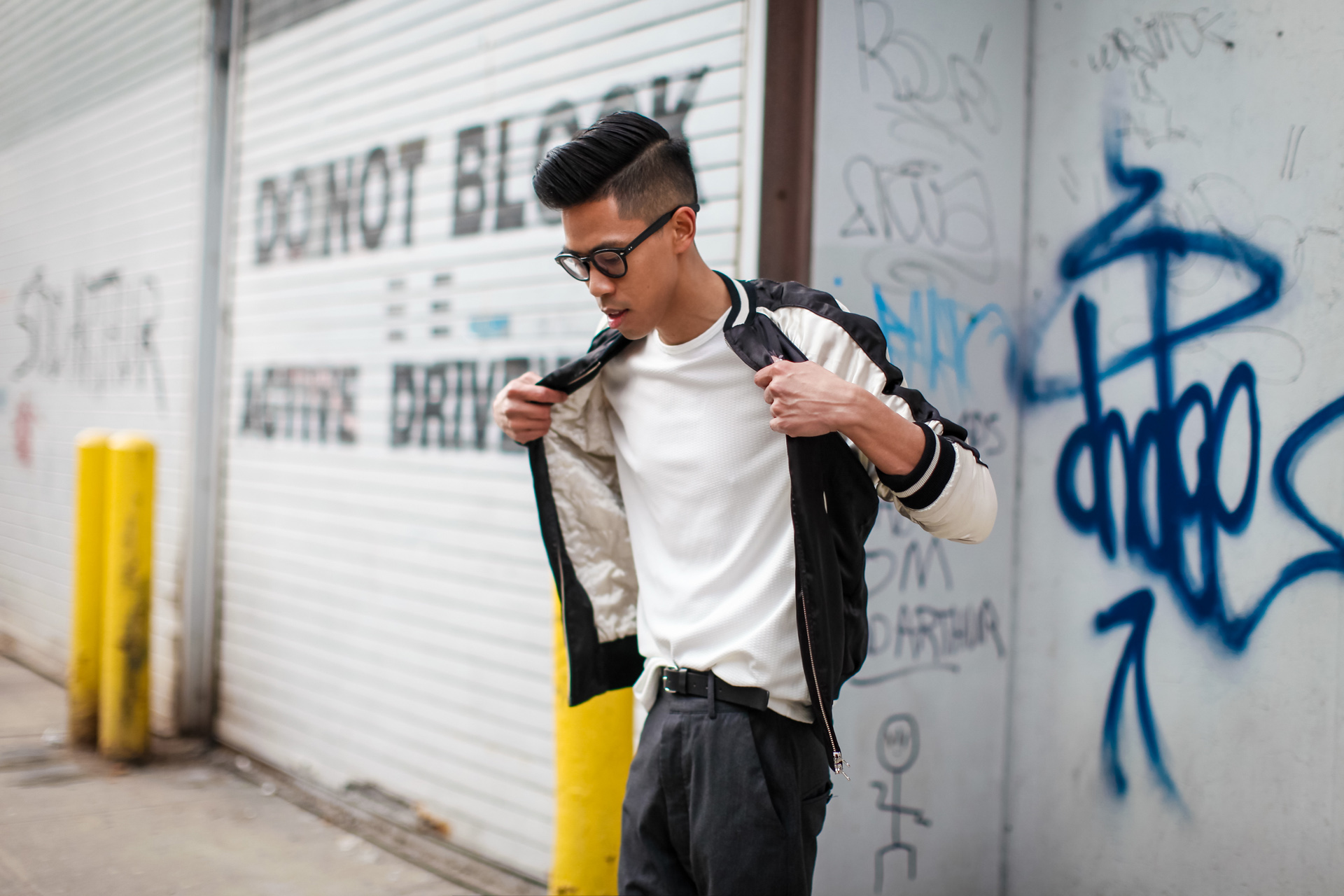 oh anthonio - Anthony Urbano - men's souvenir jacket outfit streetwear blogger