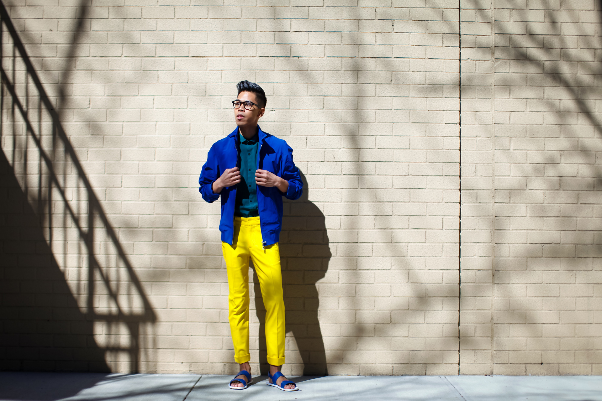 oh anthonio - Anthony Urbano - men's bright colored outfit