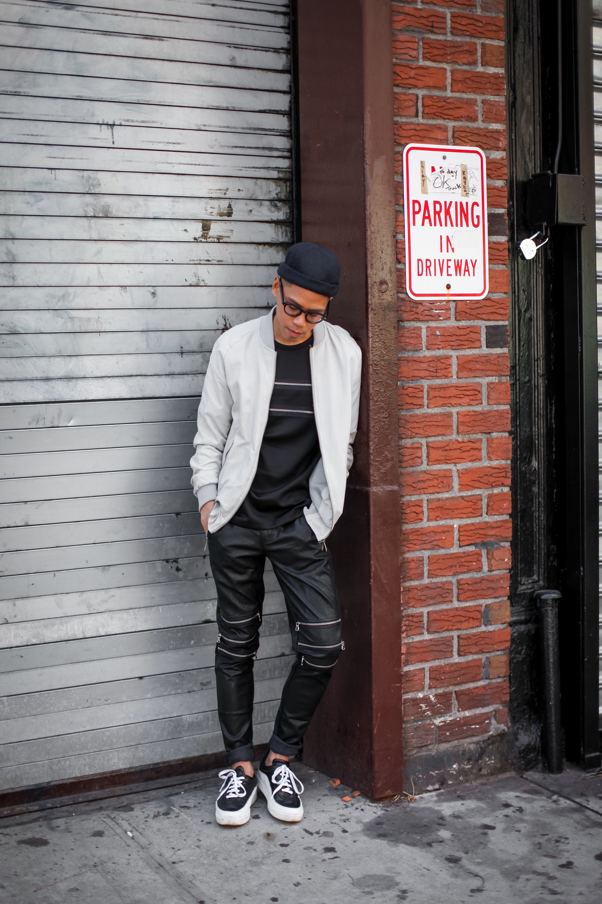 oh anthonio - Anthony Urbano - men's all black outfit streetwear