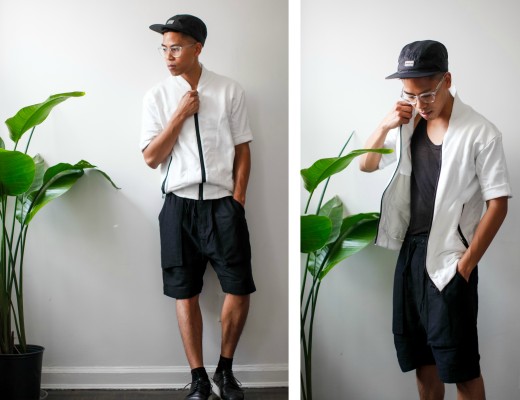oh anthonio - Anthony Urbano - men's black and white outfit streetwear