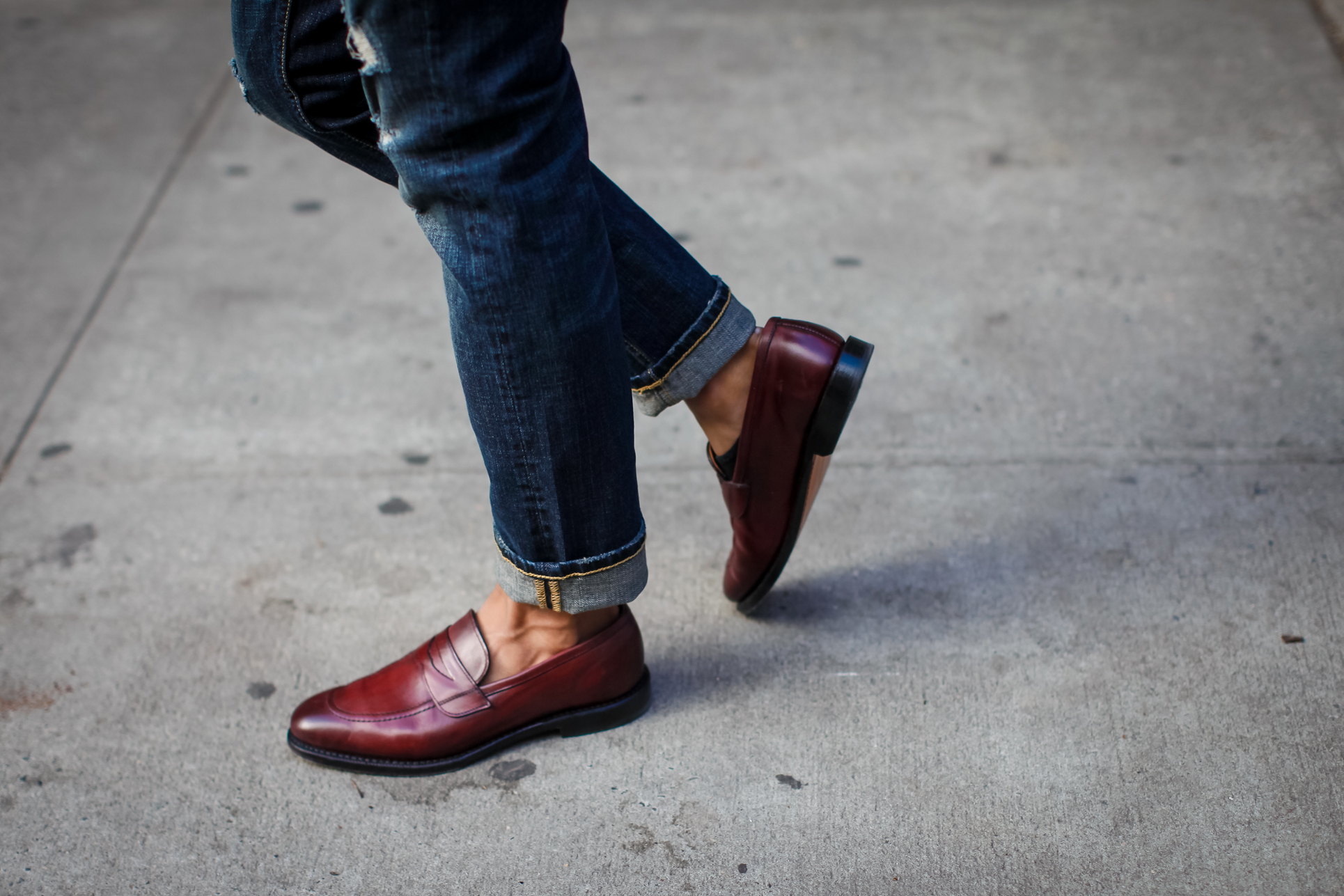 oh anthonio - Anthony Urbano - how to style men's loafers
