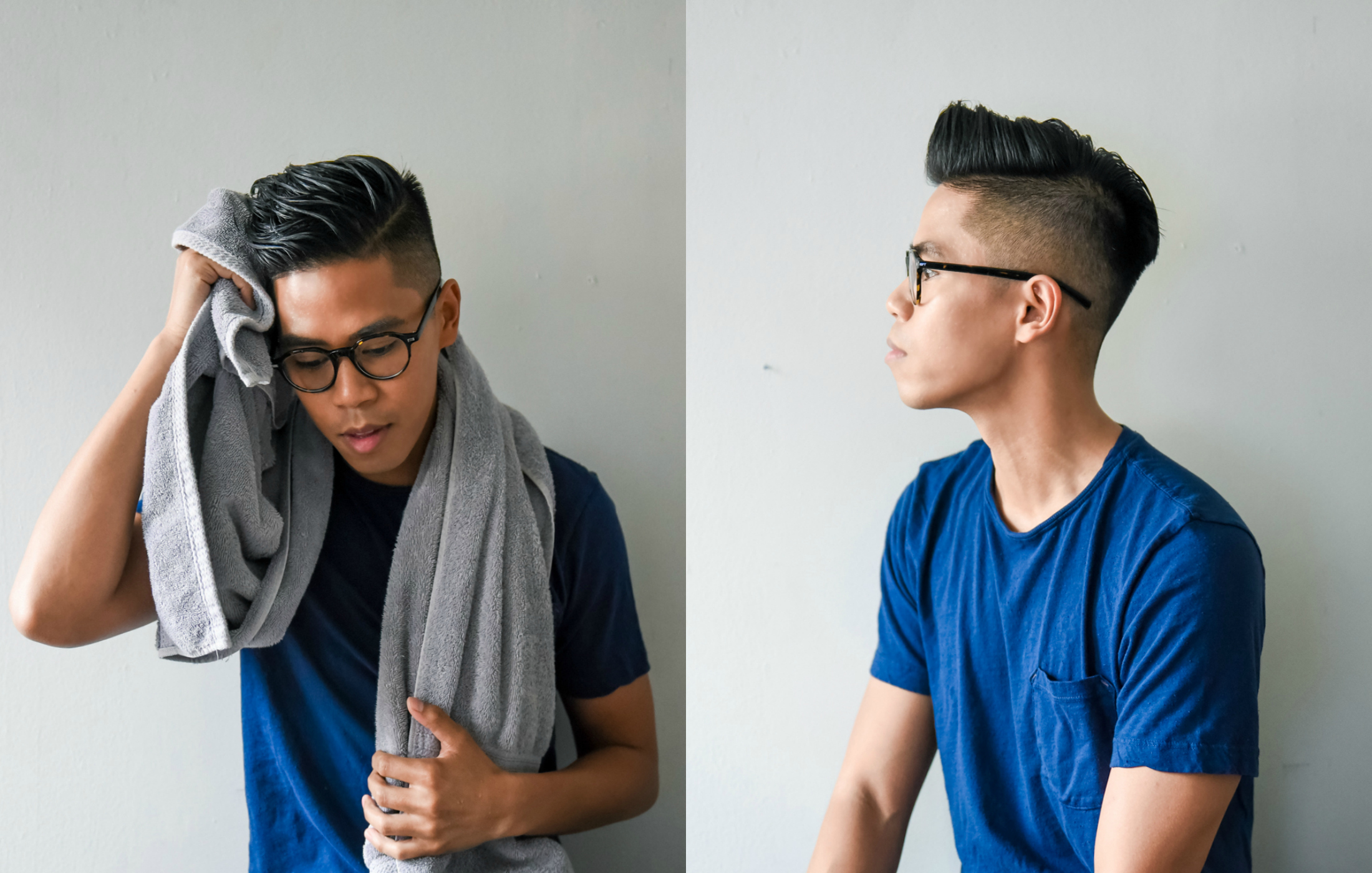 how to style a pompadour