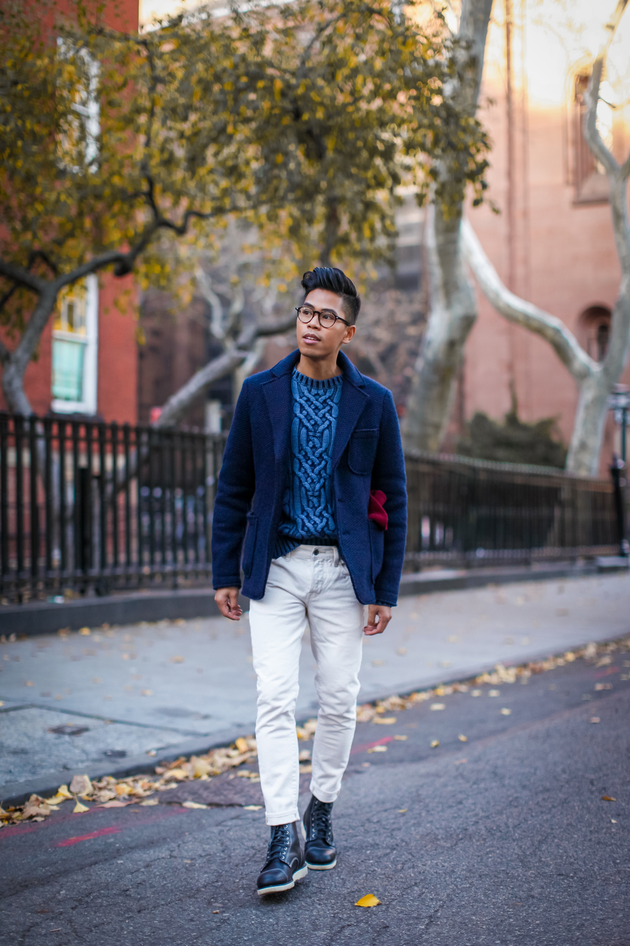 mens preppy winter outfit