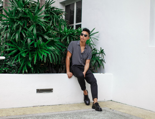 how to wear all black in the summer