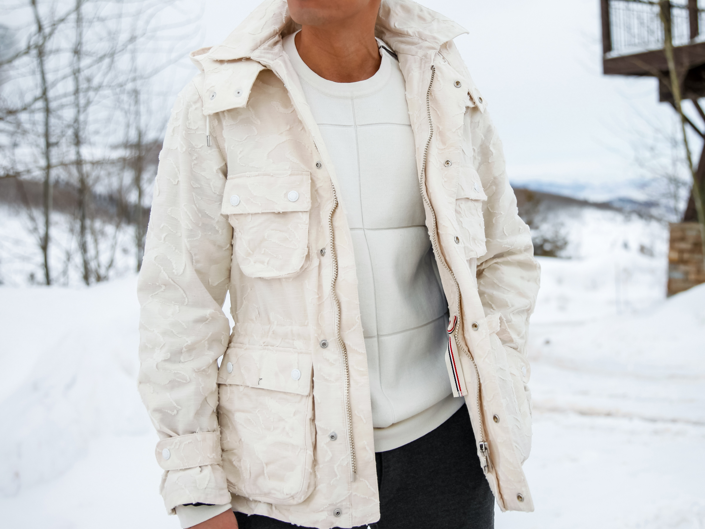 how to wear winter white