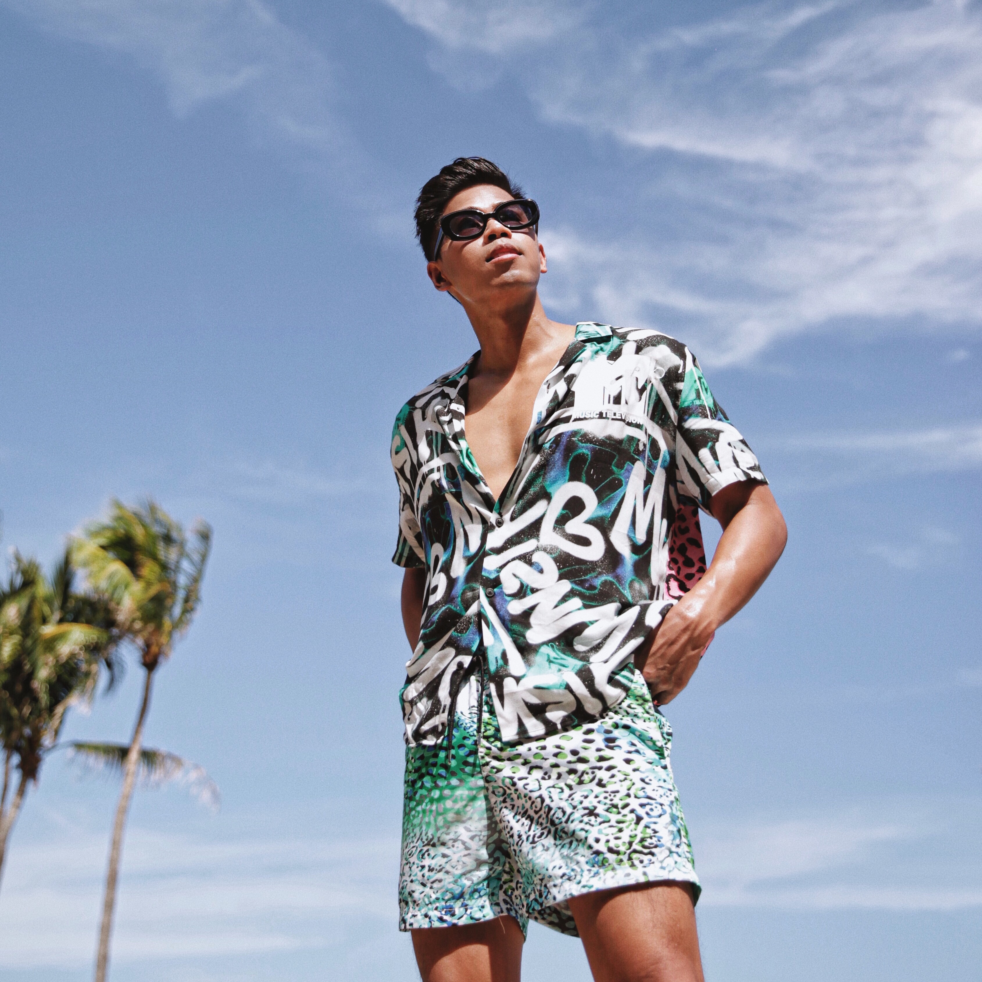 mens printed shirt trend how to blogger menswear