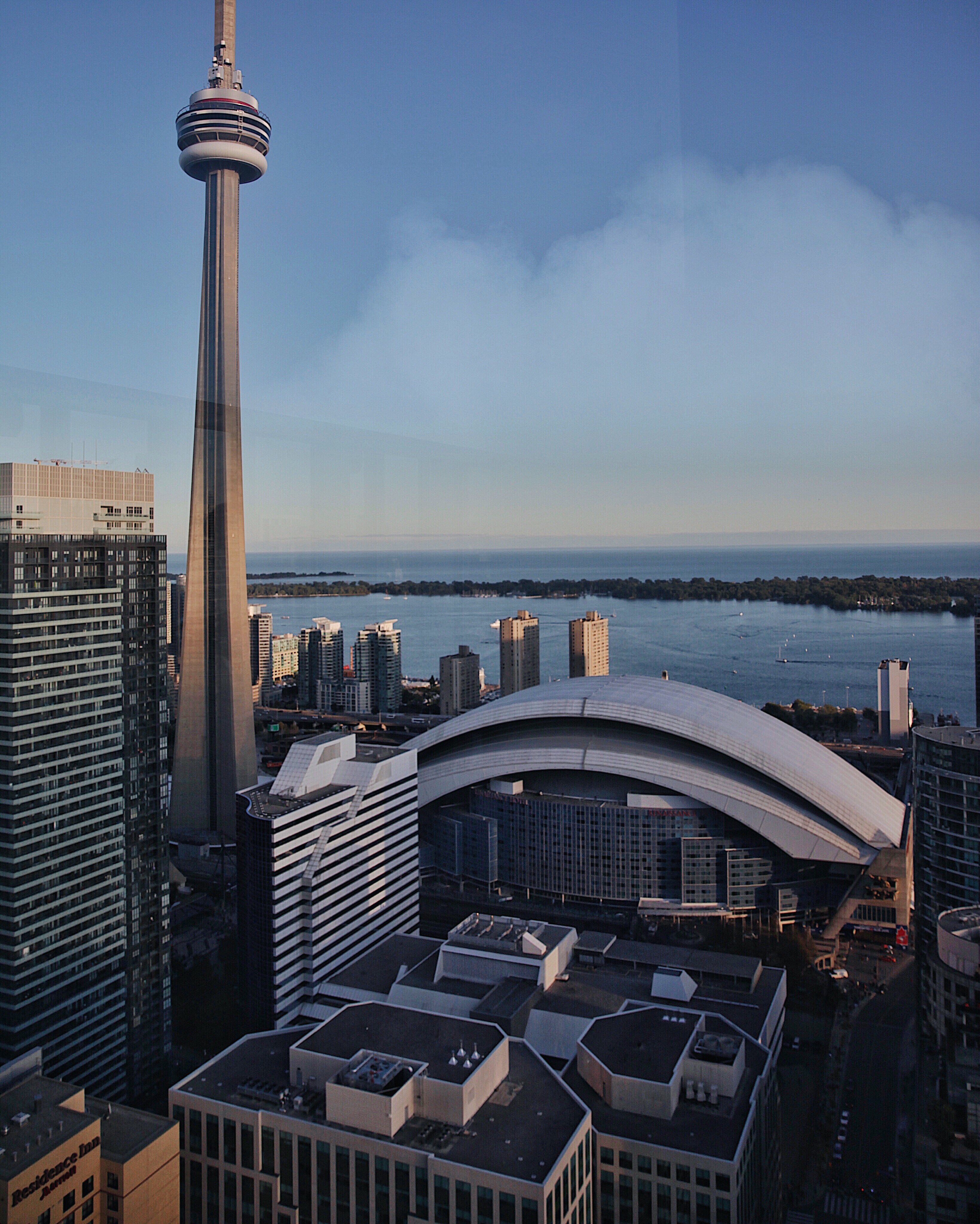 toronto skyline view from bisha hotel