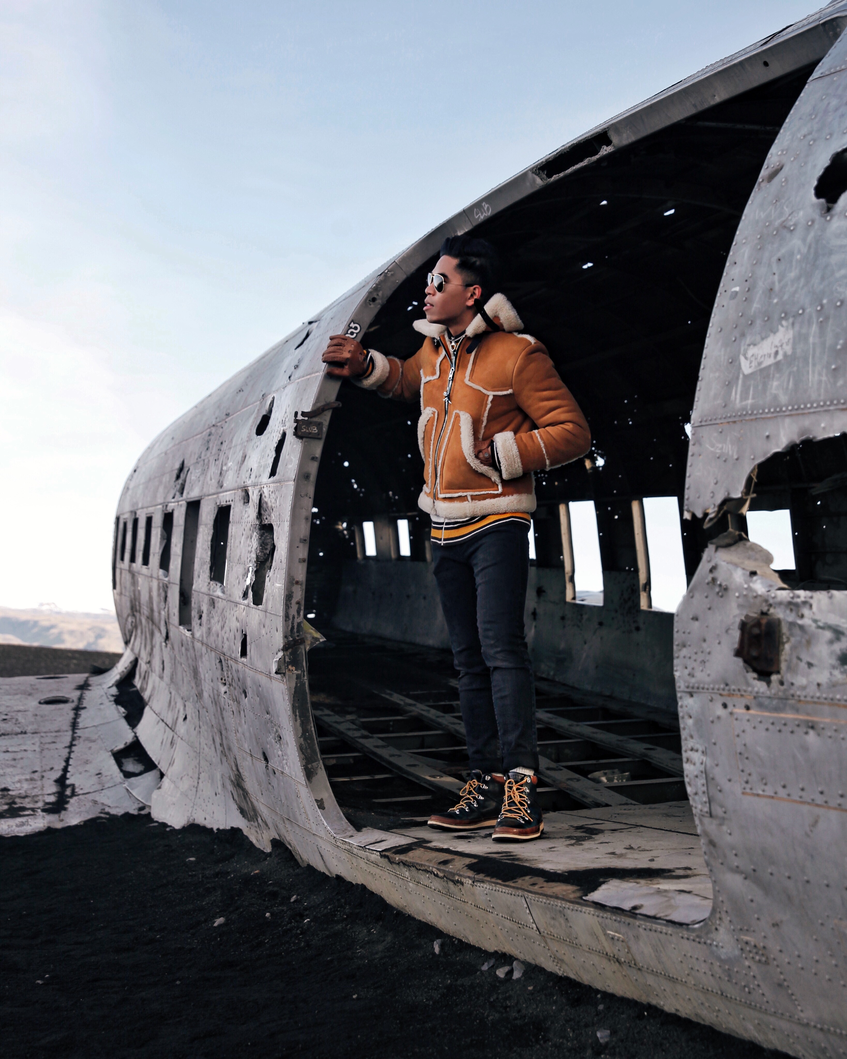 Iceland plane wreck site and photos best Instagram spots in Iceland