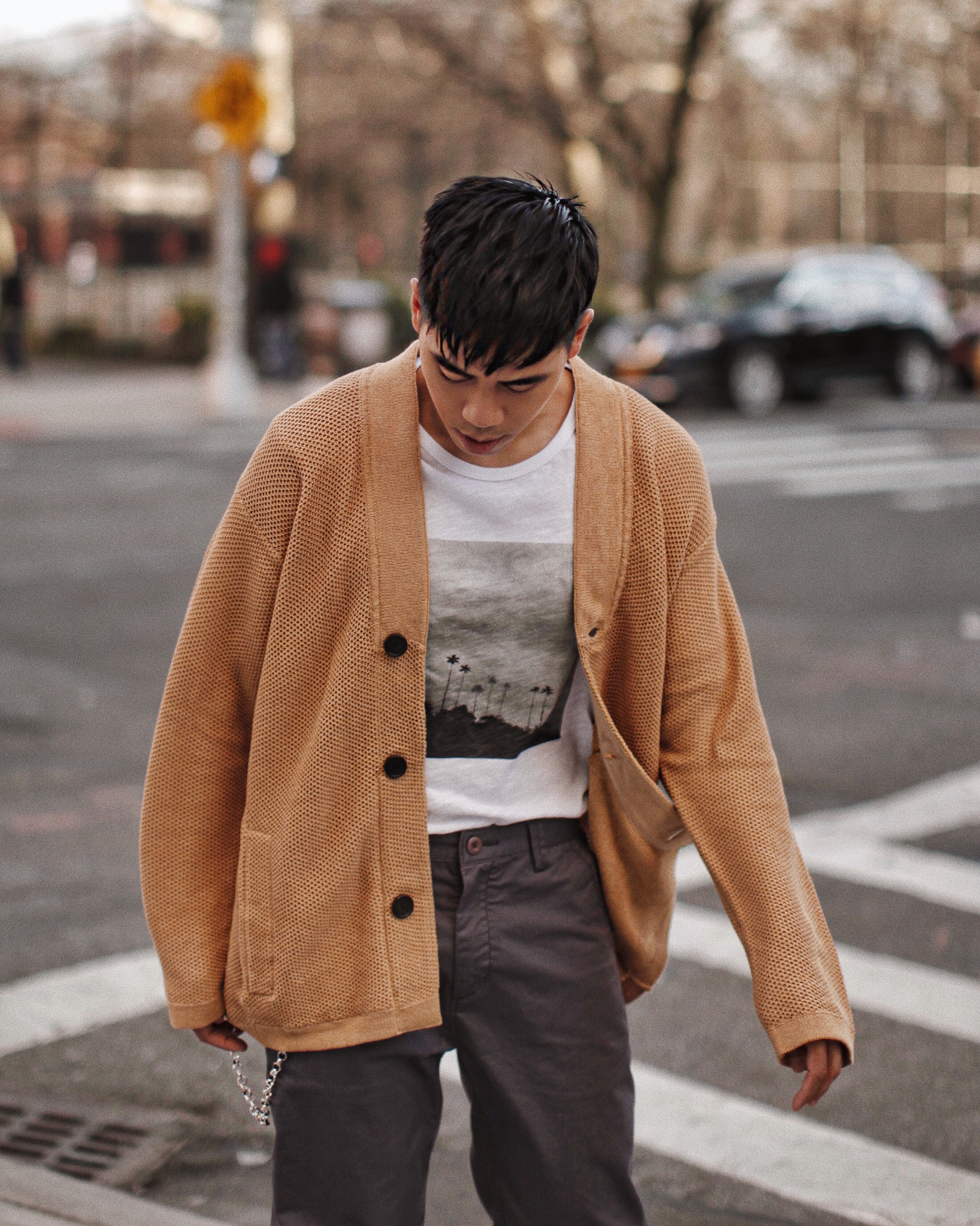 Beige Cardigan oh anthonio