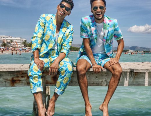 how to wear a mens printed suit for summer opposuits street style blogger