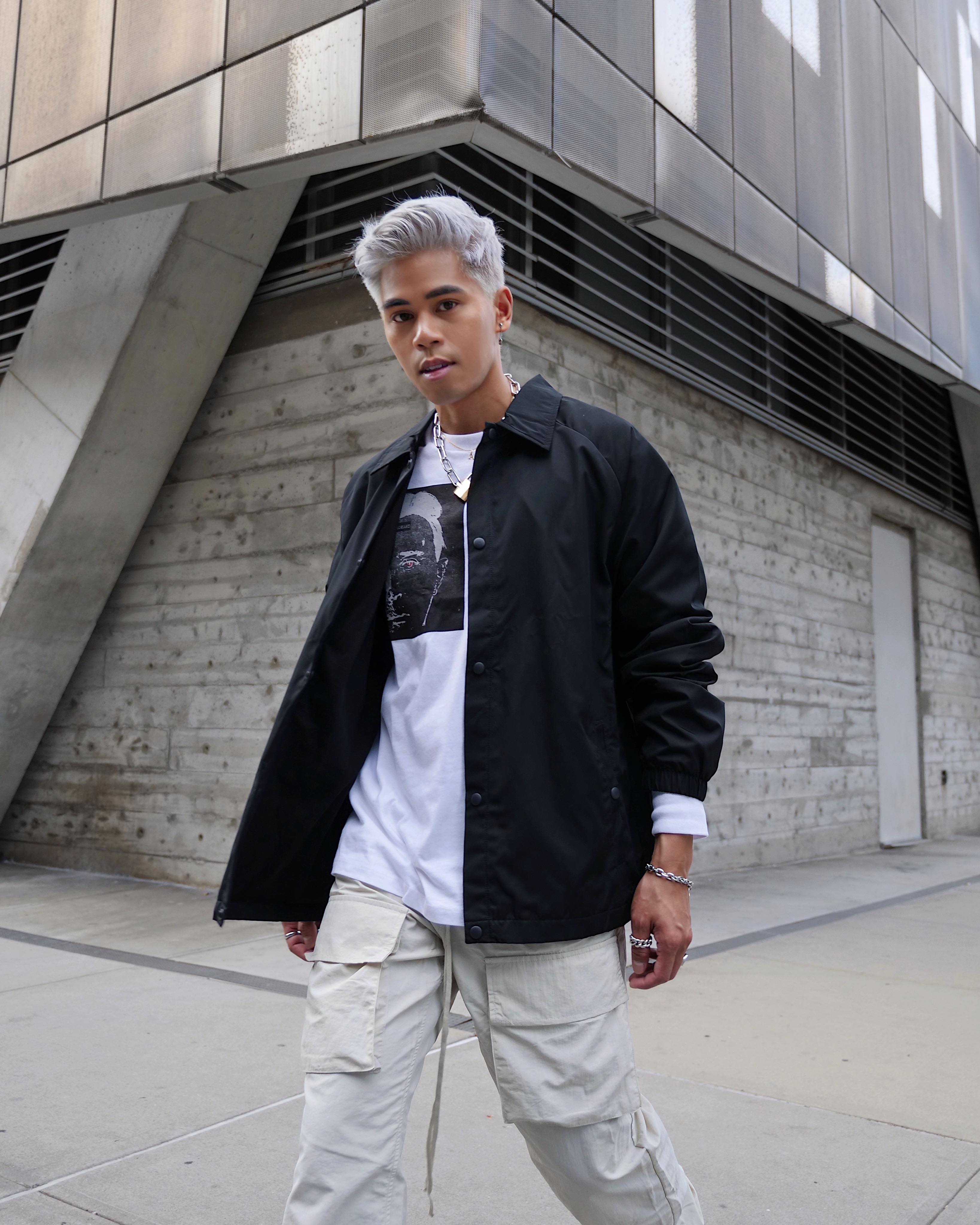mens fall streetwear trend outfit