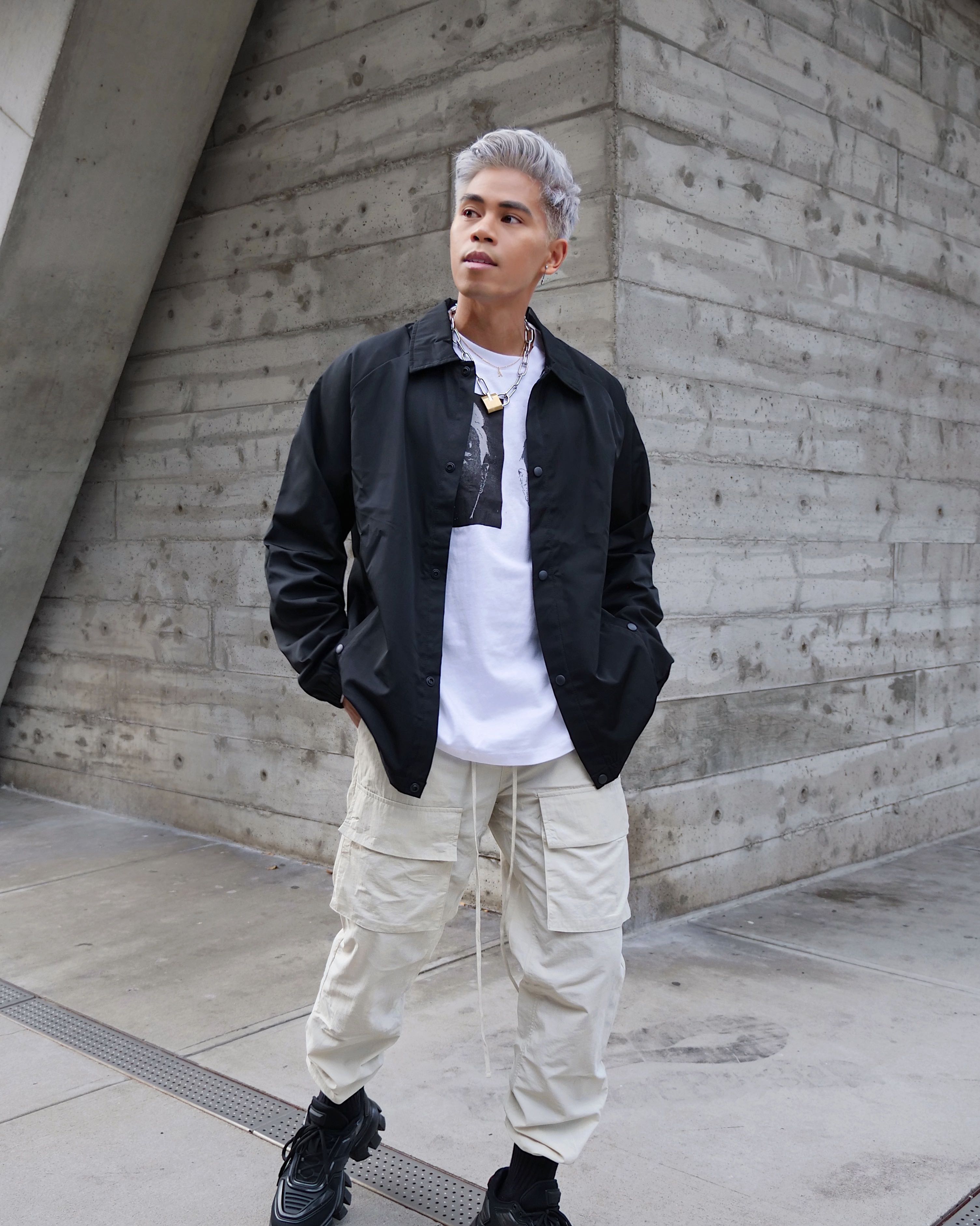 mens fall streetwear trend outfit