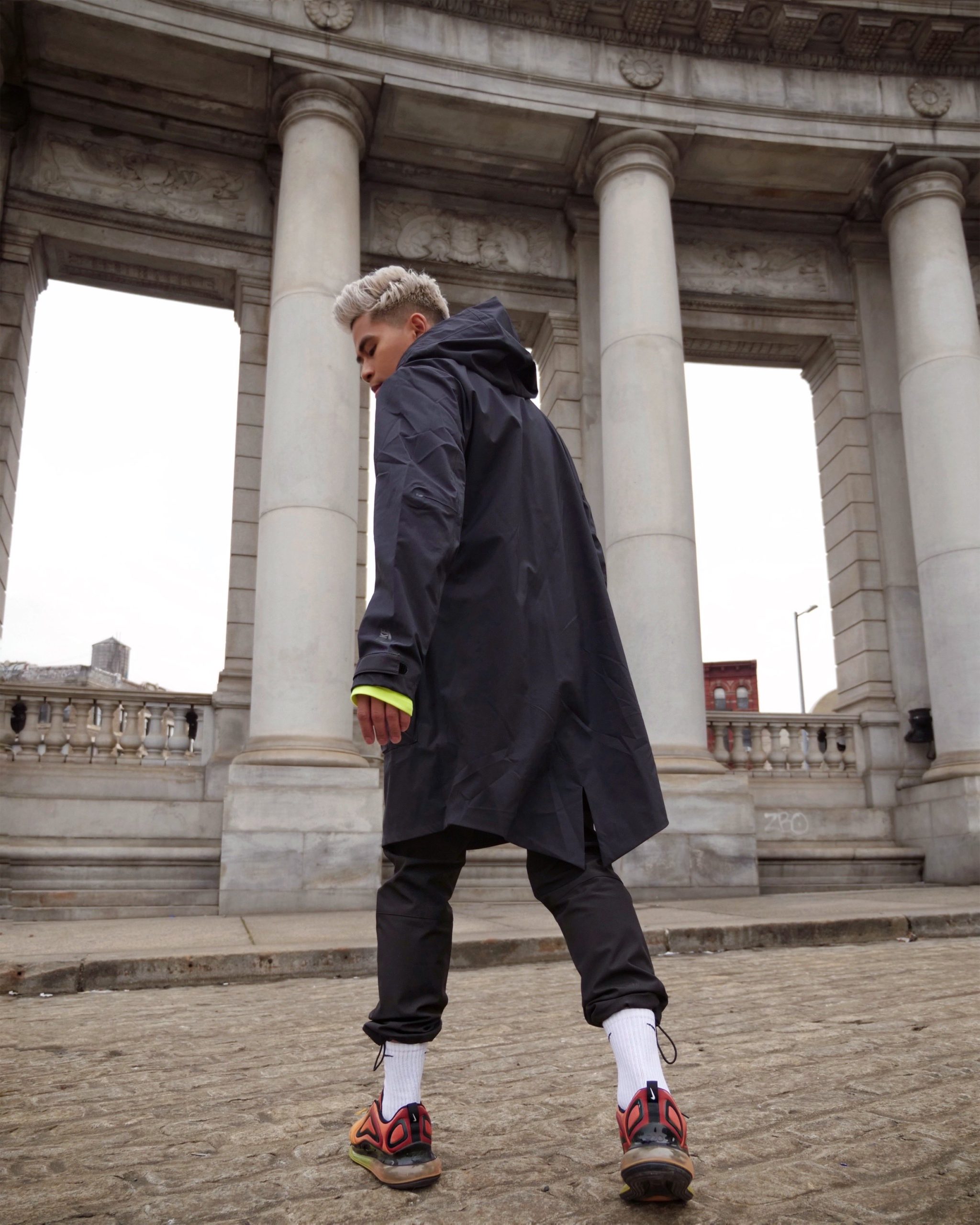 nike mens parka streetstyle blogger