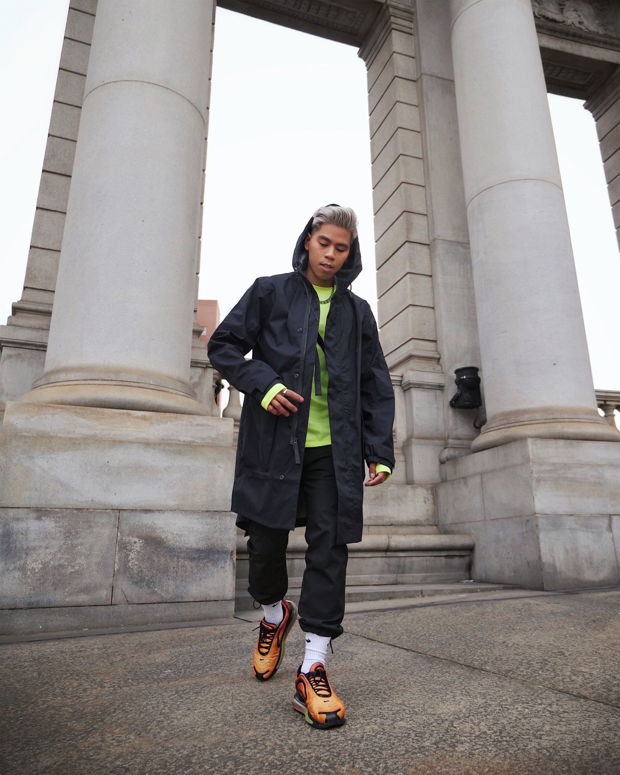 nike mens parka streetstyle blogger